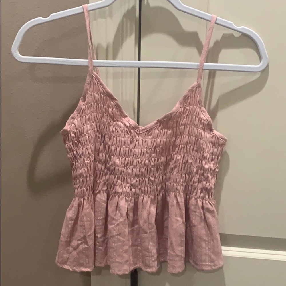 Pink Crop Tank